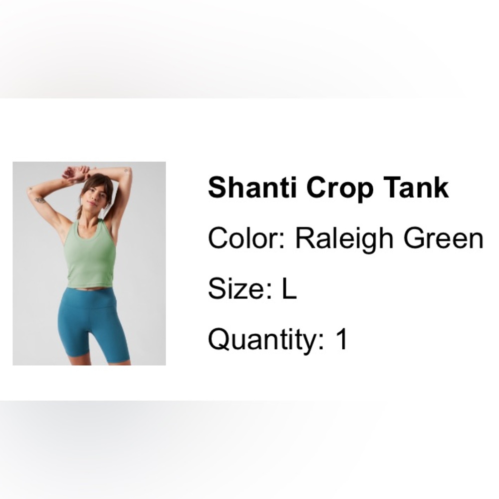 Athleta crop tank